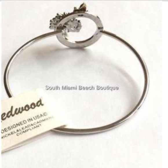 Tree of Life Bracelet Bangle LIVE IN THE MOMENT Message Celtic Silver Plated - Picture 7 of 12